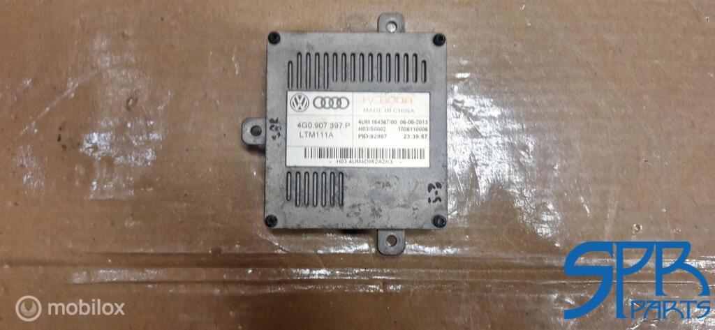 A3 S3 RS3 8V Xenon DAGRIJ LED DRL module BALLAST 4G0907397P, Auto-onderdelen, Audi, Gebruikt, Audi, Ophalen of Verzenden