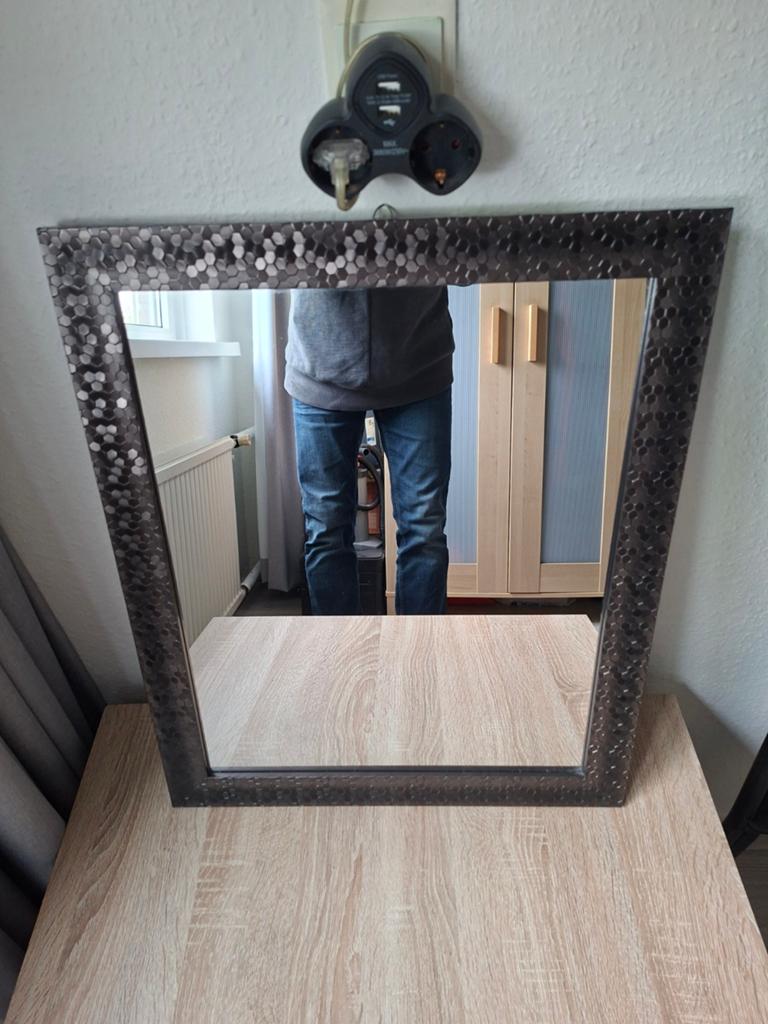 Te koop spiegel zie foto"s, Huis en Inrichting, Woonaccessoires | Spiegels, Ophalen, Minder dan 50 cm, Zo goed als nieuw, Minder dan 100 cm
