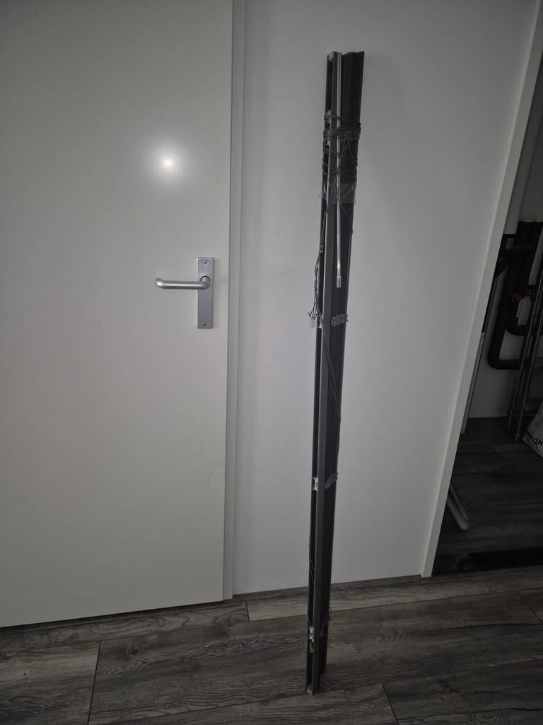 2x grijze luxaflex 160x250 cm, Ophalen of Verzenden, 150 tot 200 cm, 150 tot 200 cm