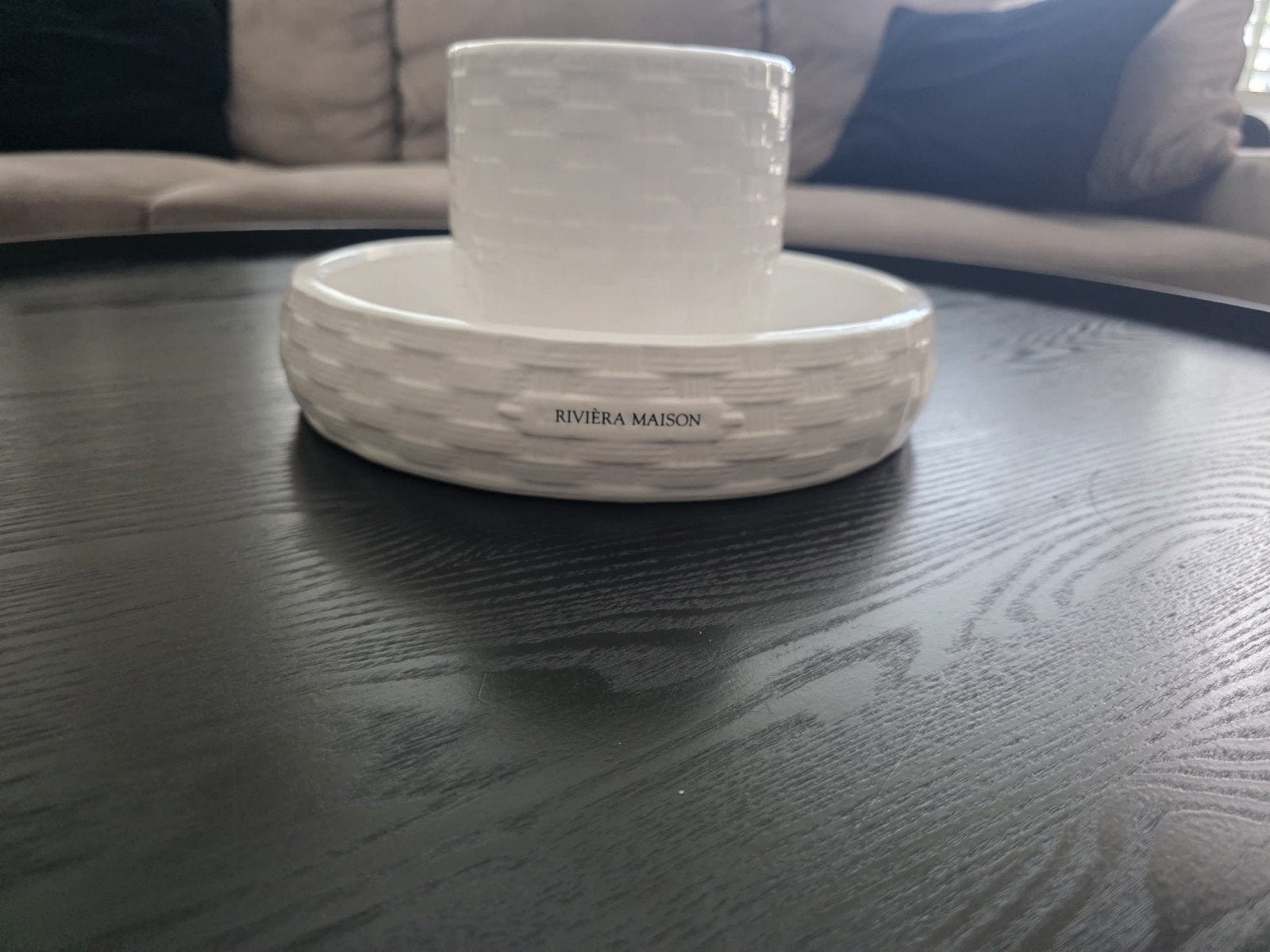 Classic Double planter rivièra maison *NIEUW*, Ophalen of Verzenden, Nieuw, Overige typen, Natuurlijk materiaal
