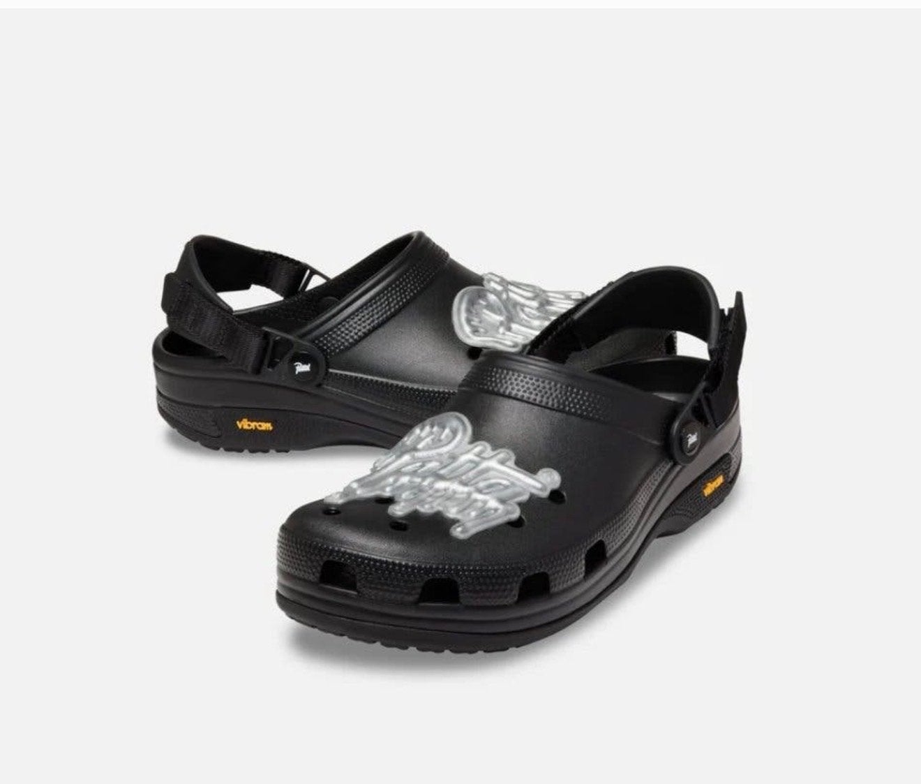 Patta x Crocs Classic Clog Zwart - Maat 45/46, Ophalen of Verzenden, Nieuw, Zwart