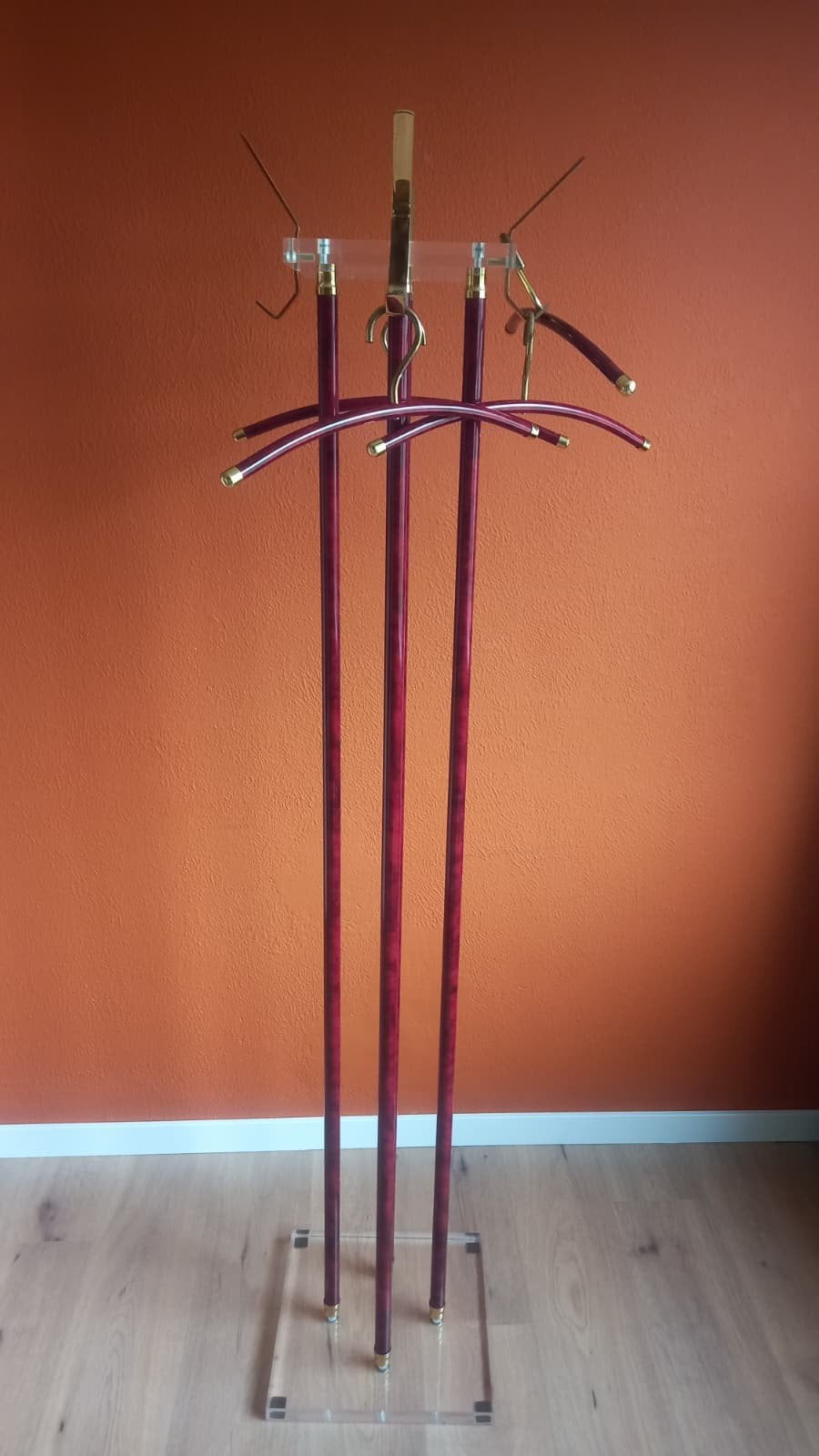 Hollywood Regency kapstok, Huis en Inrichting, Woonaccessoires | Kapstokken, Ophalen, Overige materialen, Gebruikt, Staande kapstok