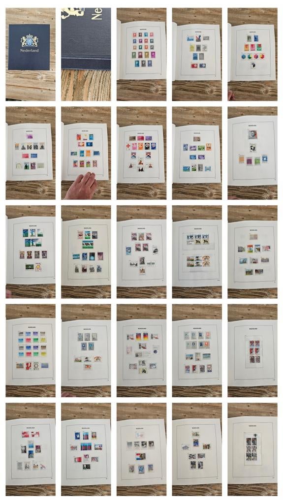 Postzegelverzameling Nederland 1970–1996 DAVO | Groot & Comp, Postzegels en Munten, Postzegels | Nederland, Ophalen of Verzenden