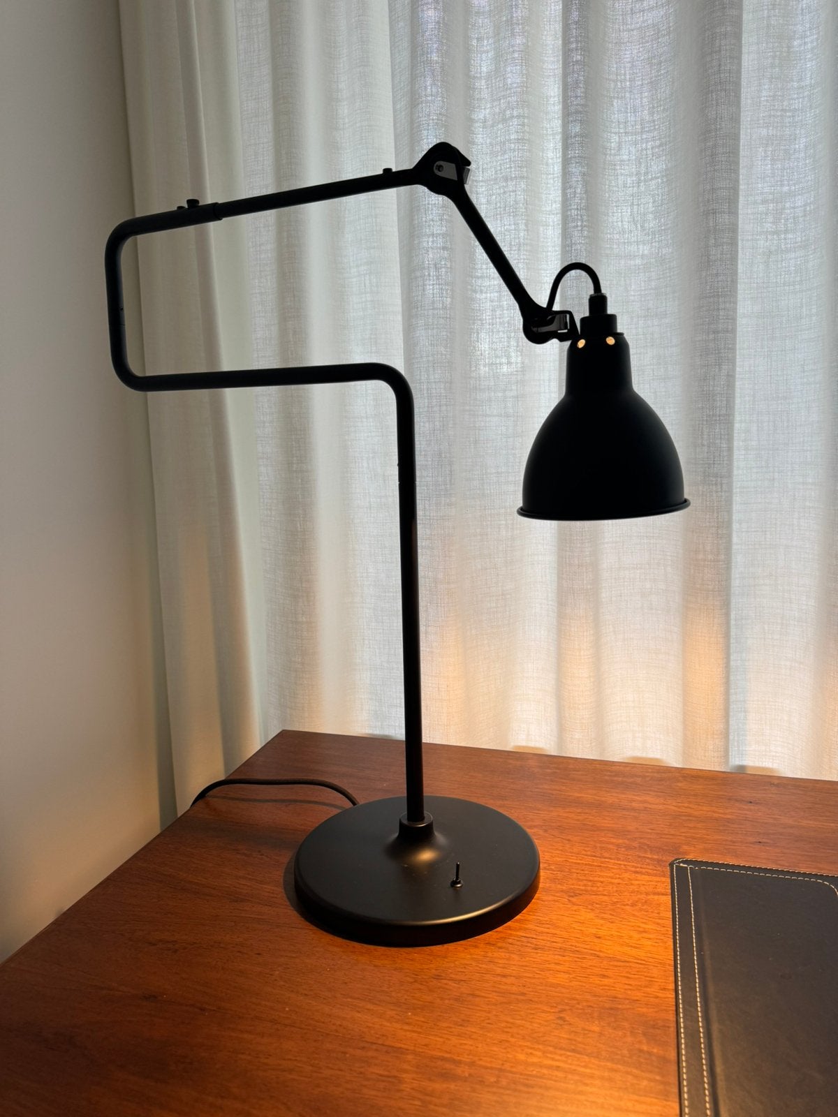 Lampe Gras bureaulamp – zwart – Frans design, Ophalen, Bureaulamp, Verstelbaar, Zo goed als nieuw