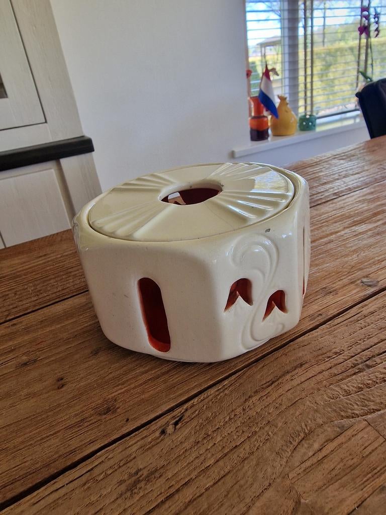 Vintage retro theelicht, Ophalen