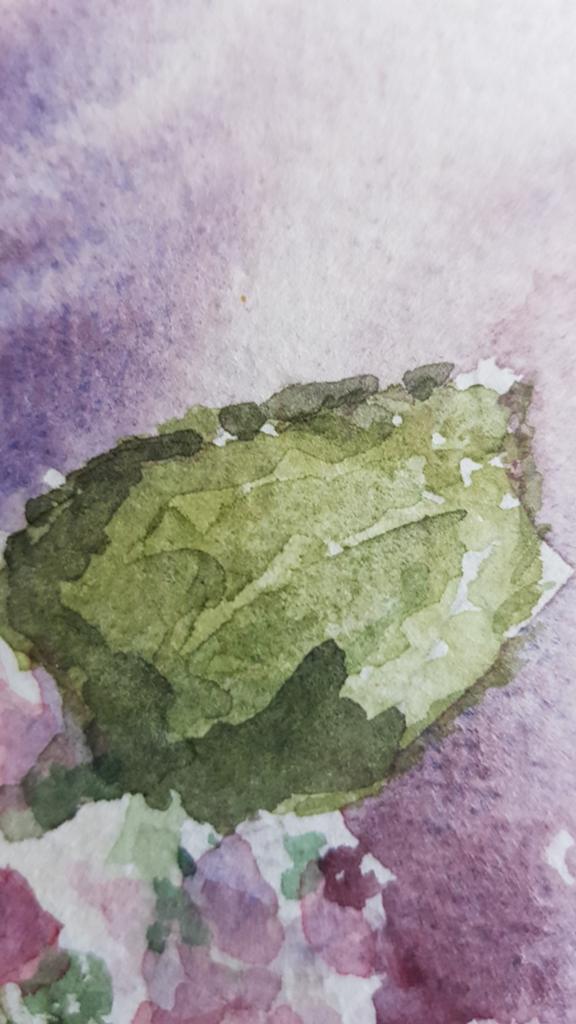 Prachtig vintage schilderij met hortensia's, Minder dan 50 cm, Ophalen of Verzenden, Zo goed als nieuw, Schilderij