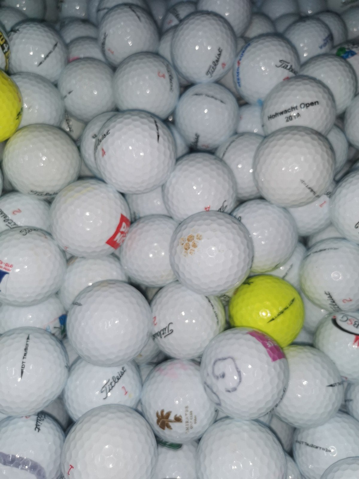 Titleist dt trusoft golfballen 50 stuks AAAA kwaliteit, Ophalen of Verzenden, Bal(len)