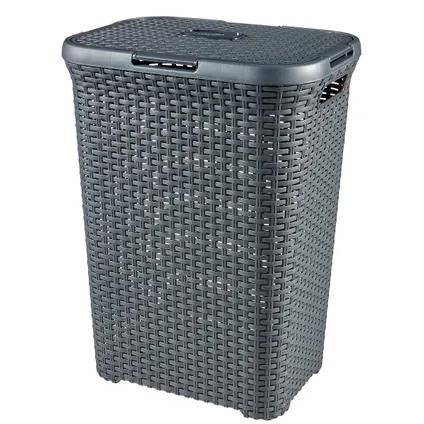 Curver style wasmand 60 liter antraciet, Ophalen, Nieuw, Grijs, Overige typen
