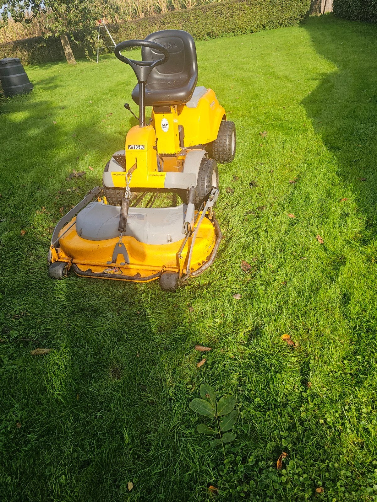Stiga Park Compact 16 zitmaaier - 110cm, Ophalen, Gebruikt, Stiga, Elektrische starter