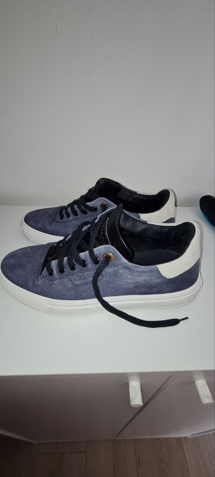 Mason Garments Sneakers - Maat 42 - Zo goed als nieuw, Kleding | Heren, Ophalen of Verzenden, Zo goed als nieuw, Blauw