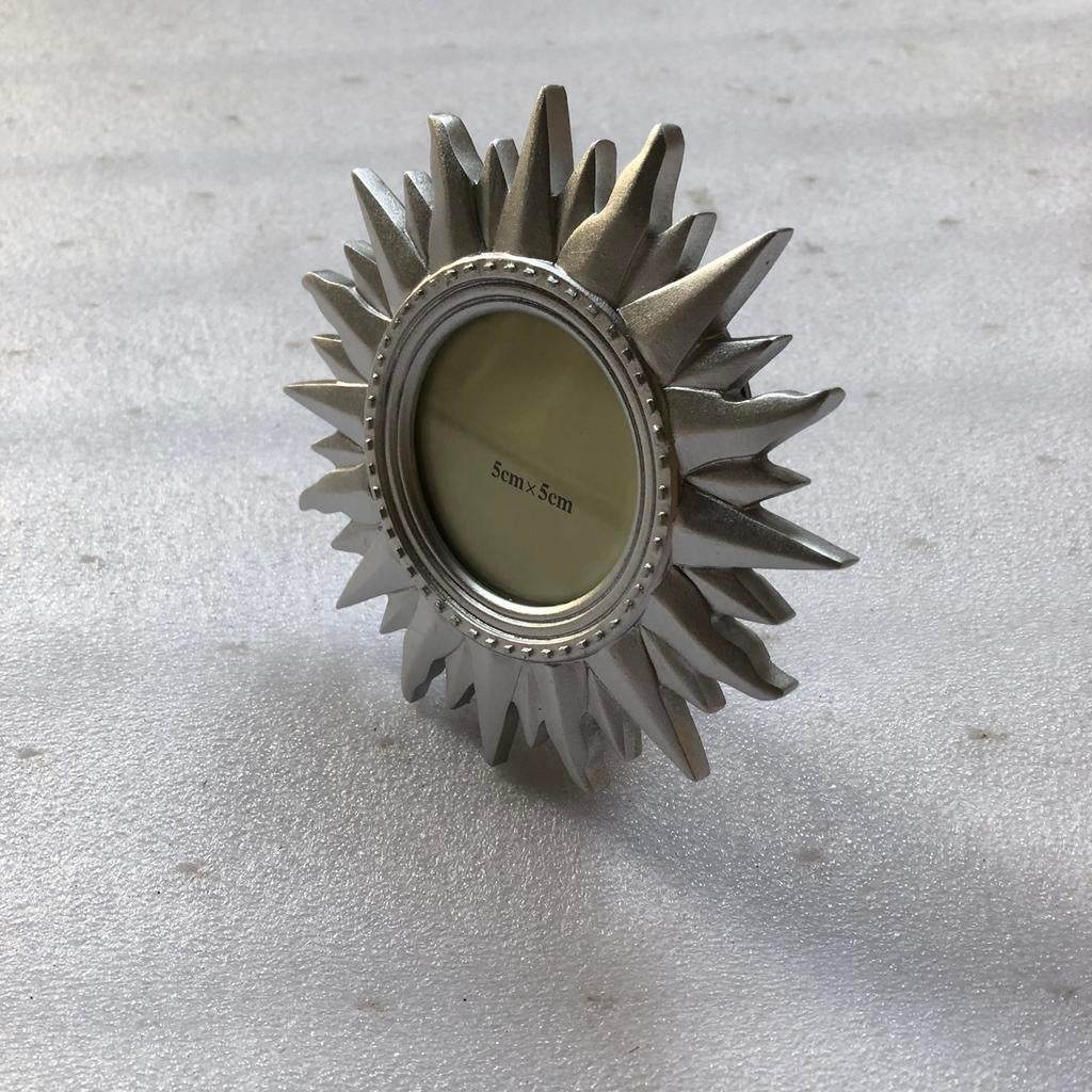 Stervormige fotolijstjes (zilver grijs), Audio, Tv en Foto, Fotografie | Fotolijsten, Ophalen of Verzenden, Nieuw