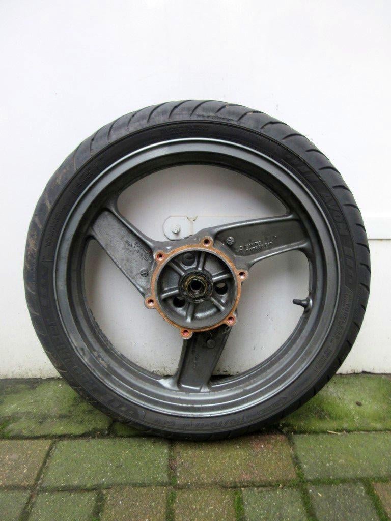 Kawasaki GPZ500 voorwiel dubbele remschijf GPZ 500 voor wiel, Motoren, Ophalen of Verzenden, Gebruikt