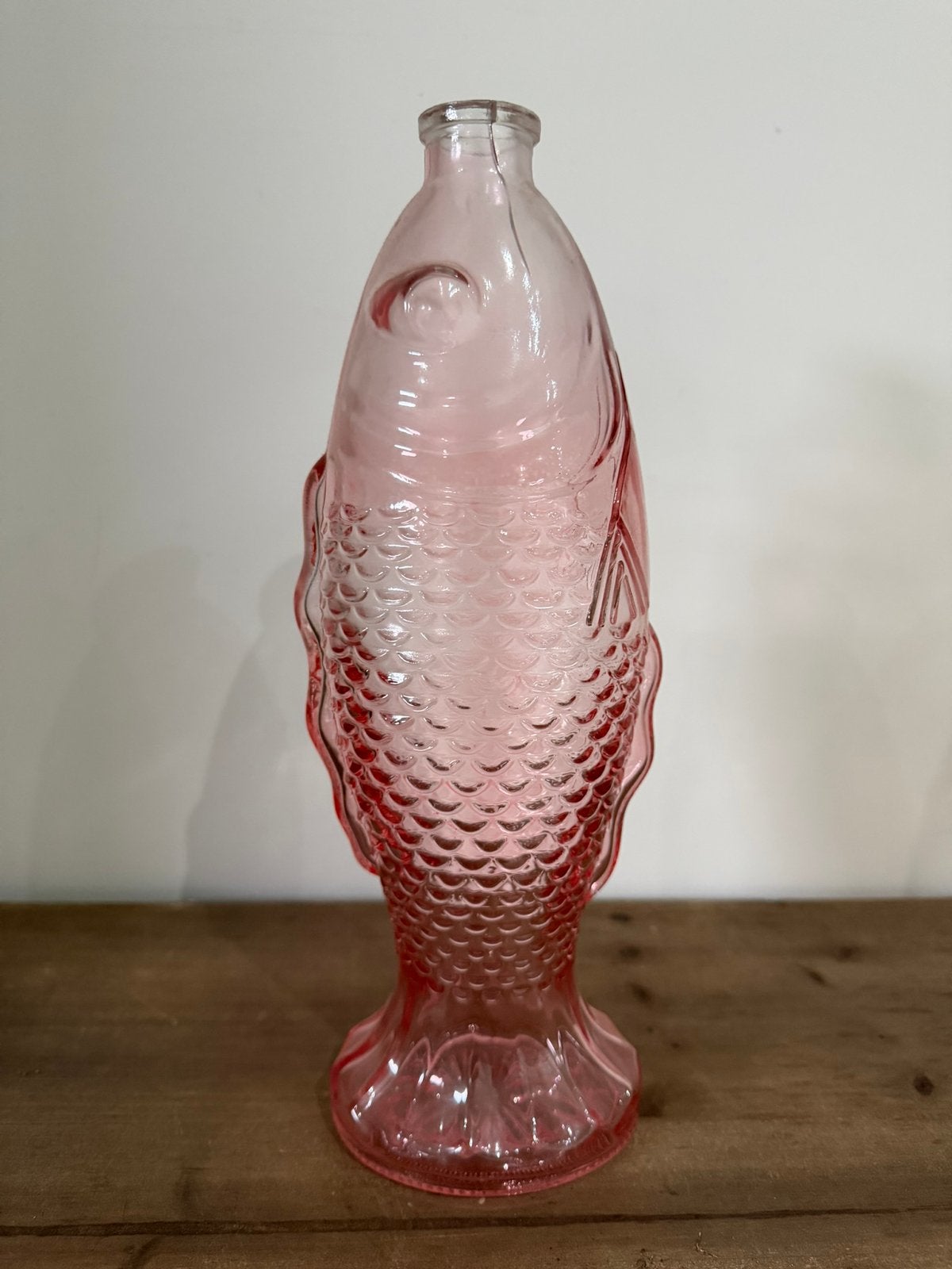 Glazen vis,  hoogte 30 cm, Huis en Inrichting, Woonaccessoires | Vazen, Ophalen, Zo goed als nieuw, Overige kleuren, Glas