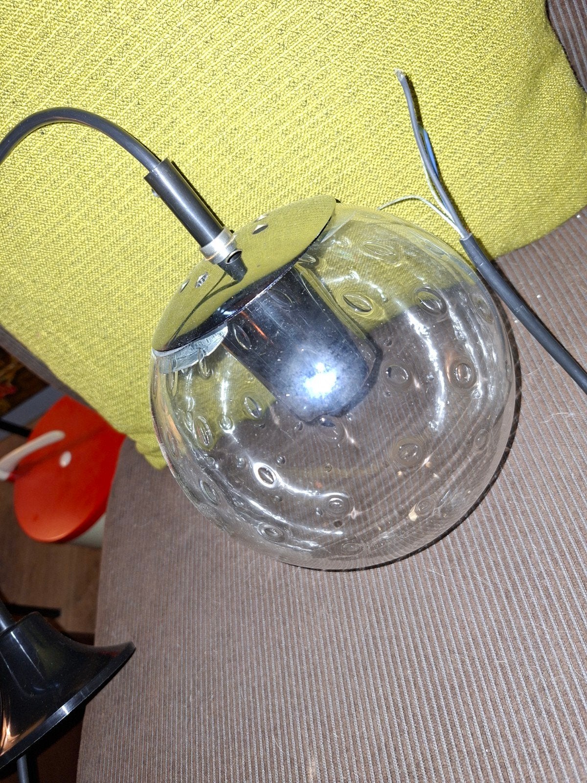 RAAK vintage Teardrop B-1224 hanglamp, handgeblazen glas, ja, Ophalen