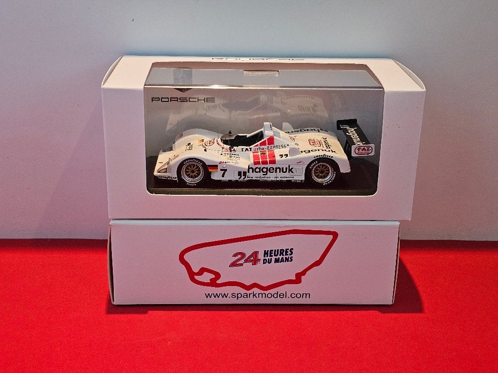 Porsche WSC, car # 7, Winner Le Mans 1997. <<NIEUWstaat>>, Hobby en Vrije tijd, Modelauto's | 1:43, Ophalen of Verzenden, Zo goed als nieuw