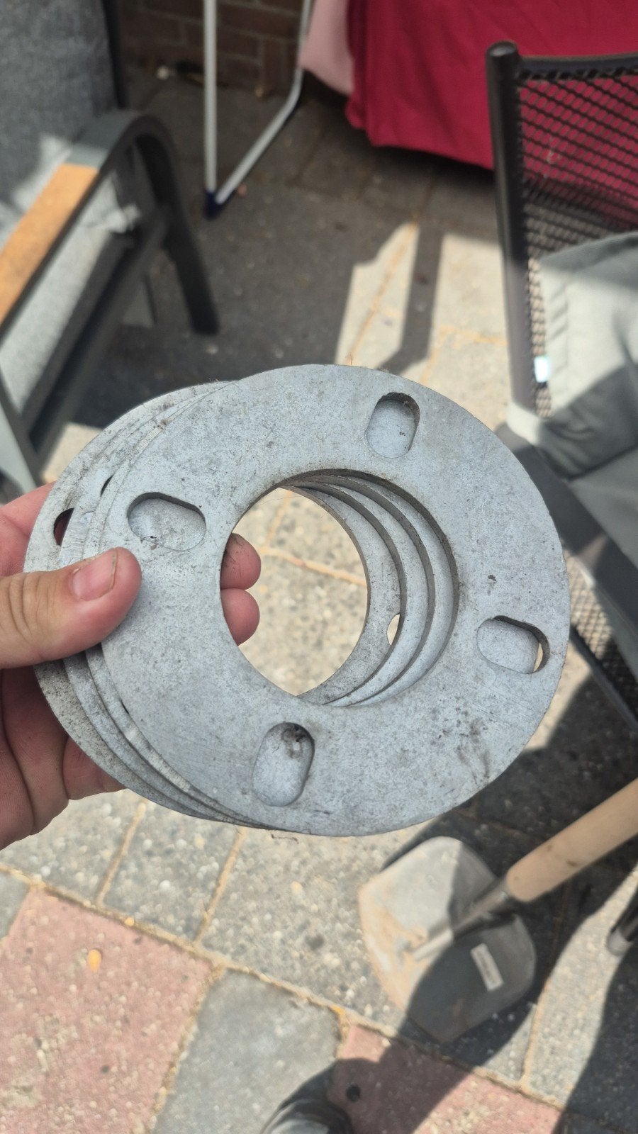 Spacers (spoor verbreders) 4100 6mm, Ophalen of Verzenden, Gebruikt