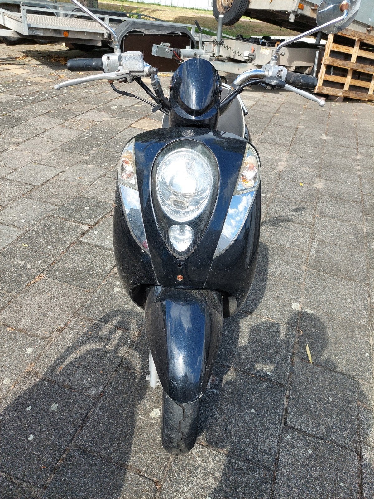 Sym mio voor onderdelen, info 0642022481, Gebruikt, Benzine, Ophalen, Mio
