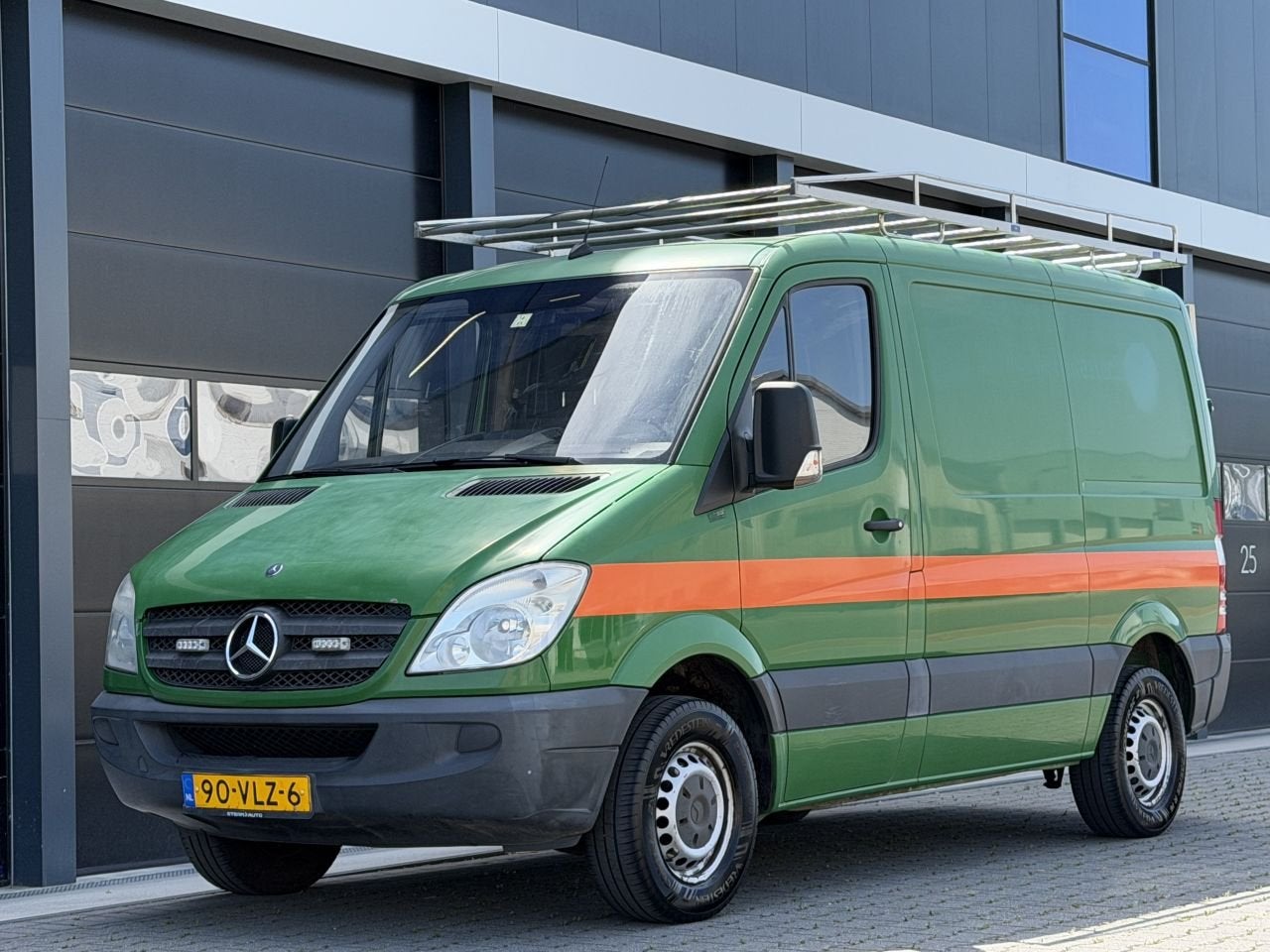 Mercedes-Benz Sprinter 313 2.2 CDI AIRCO (bj 2008), Auto's, Achterwielaandrijving, 4 cilinders, 129 pk, Bedrijf