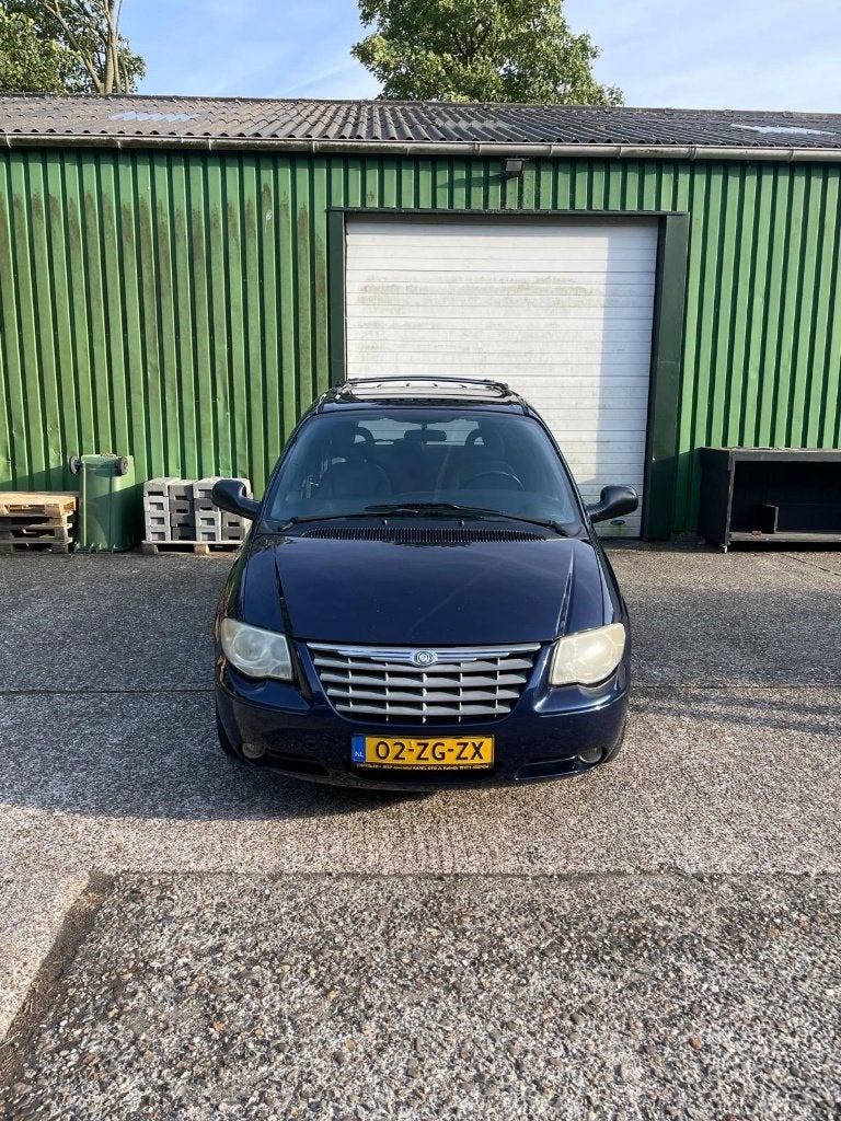 Chrysler Grand Voyager 3.3i V6 SE Nieuwe APK, 3301 cc, Beige, Grand Voyager, Blauw