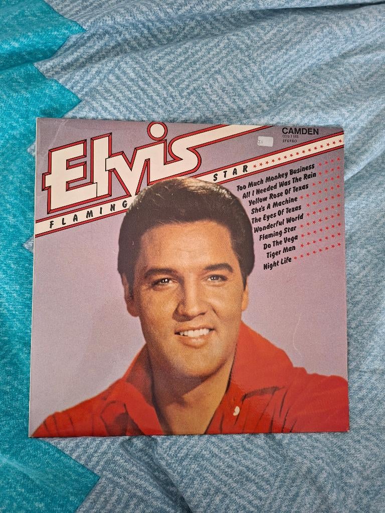 Elvis Presley - Flaming Star (UK Persing), Ophalen of Verzenden, Zo goed als nieuw, 12 inch