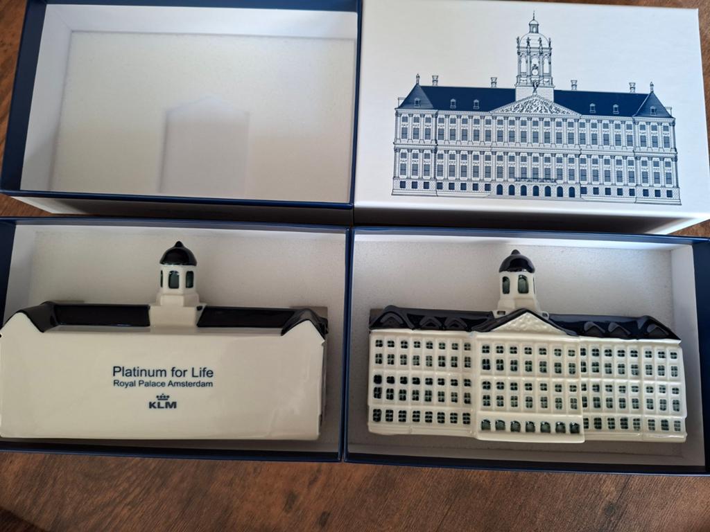 KLM huisjes  Platinum paleis op de dam uitvoering, Ophalen of Verzenden, Nieuw, Paleis of Waag