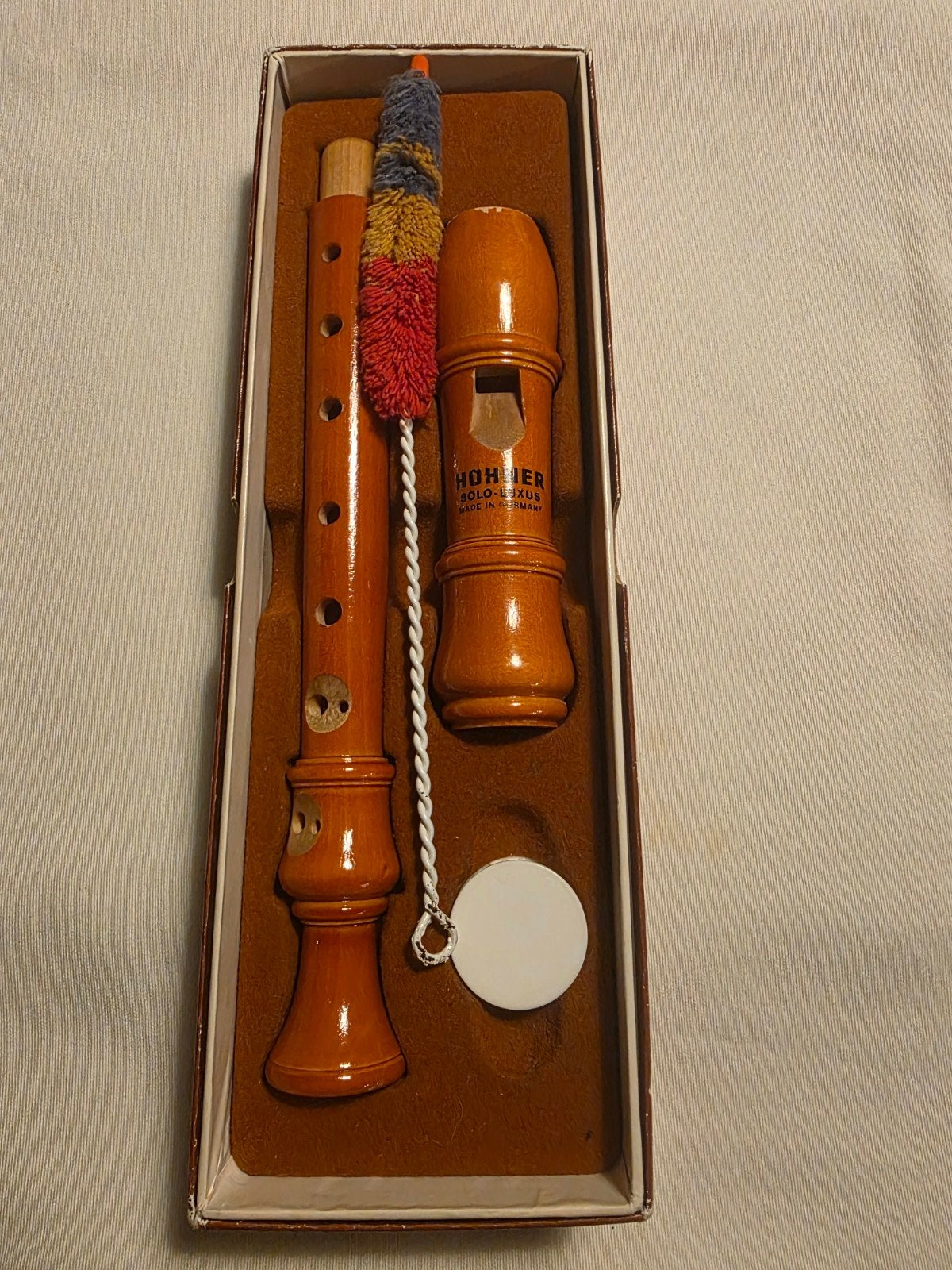 Hohner C-Sopraan Solo Luxus blokfluit met koffer, Muziek en Instrumenten, Ophalen of Verzenden