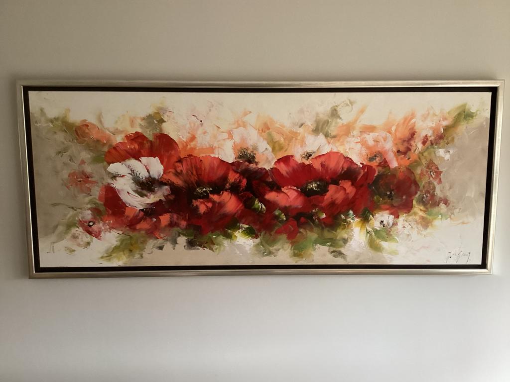 Schilderij met klaprozen van Jochem de Graaf, Antiek en Kunst, Kunst | Schilderijen | Klassiek, Ophalen