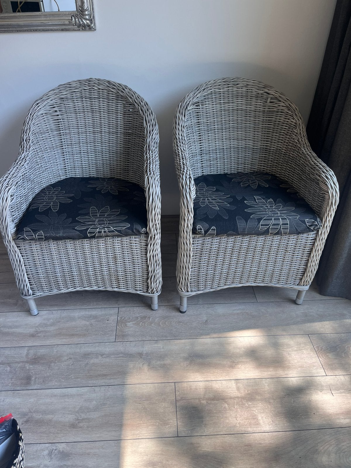 Twee mooie rotanstoelen, Ophalen, Zo goed als nieuw