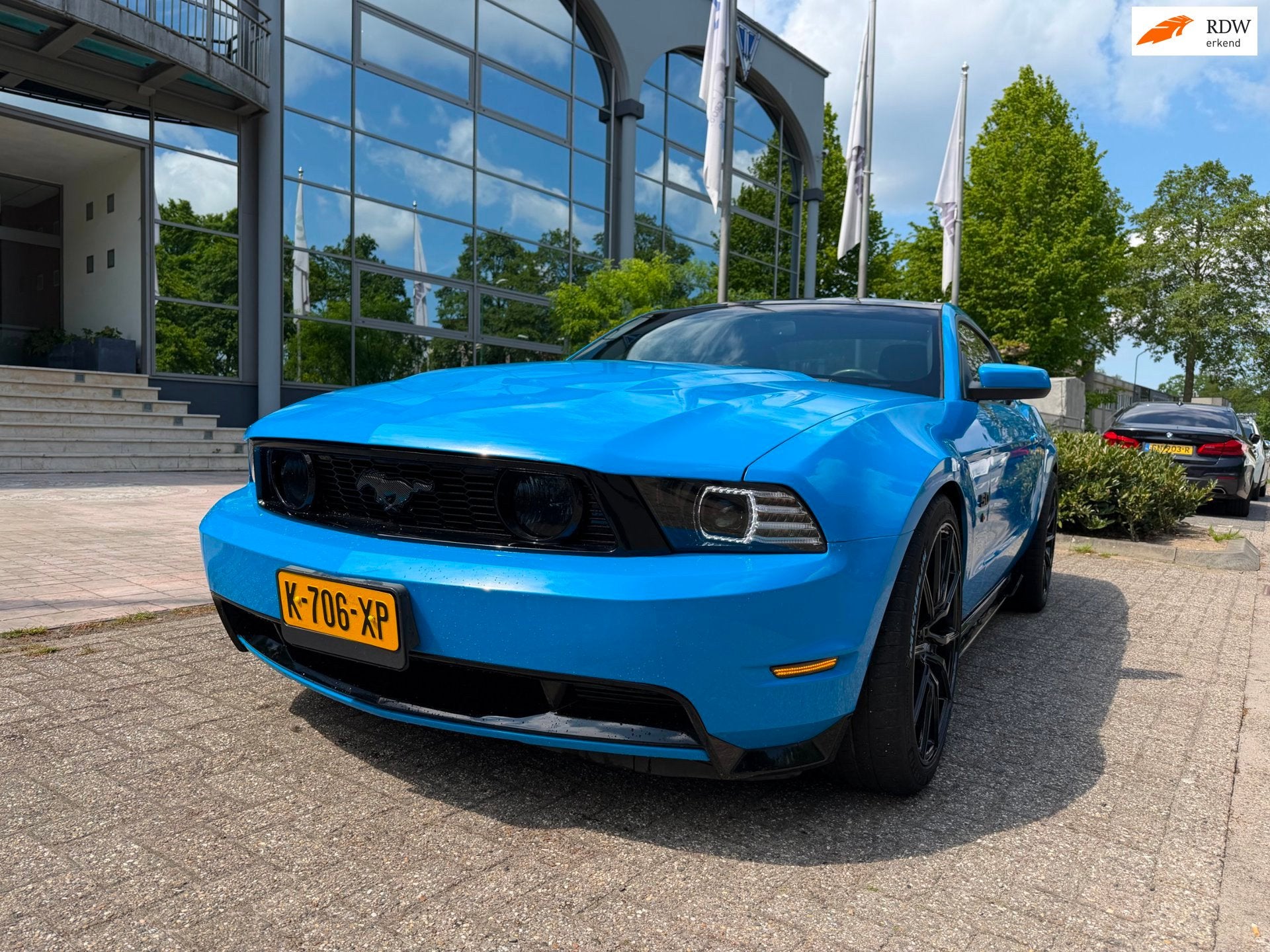 Ford USA Mustang 5.0 V8 GT Aut /panoramdak/20 inch /apk, Auto's, Automaat, Euro 5, Achterwielaandrijving, Gebruikt
