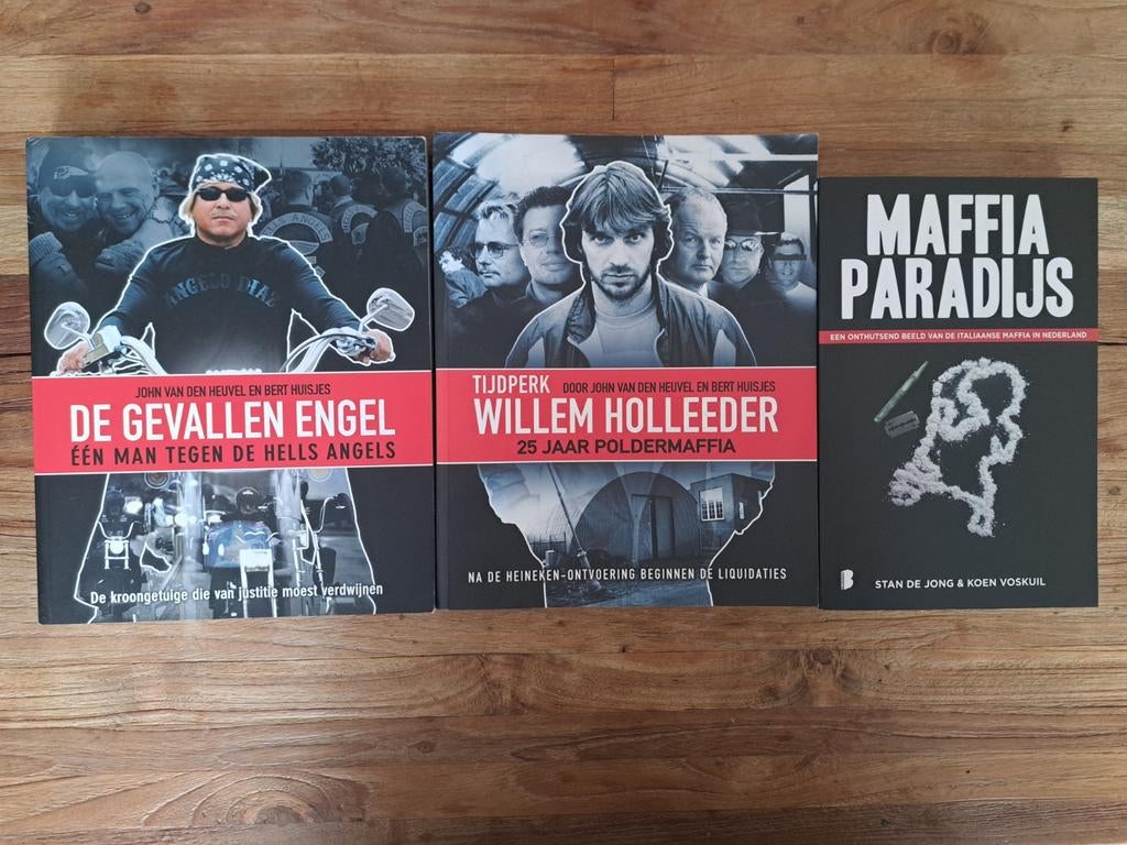 3 boeken over de Maffia, Boeken, Ophalen of Verzenden