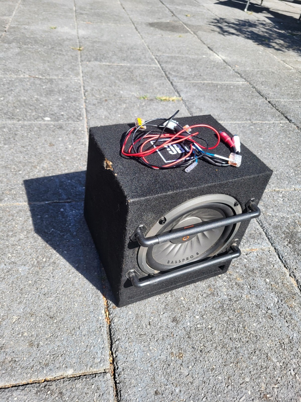 JBL BassPro 8 actieve subwoofer voor auto, Auto diversen, Ophalen of Verzenden