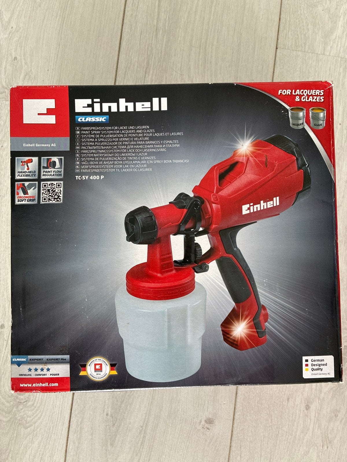 Einhell Verfspuit TC-SY 400 P - 230V, Doe-het-zelf en Verbouw, Ophalen of Verzenden, Nieuw, Verfspuit of Verfpomp