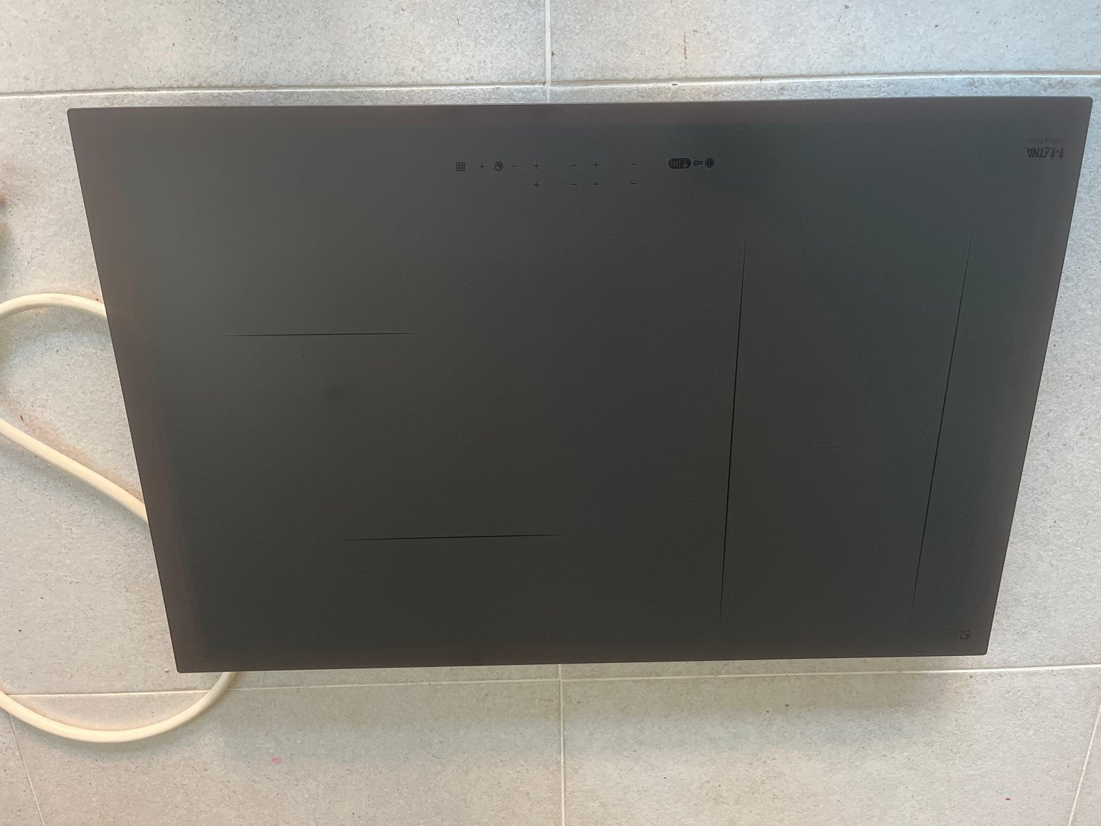 ETNA KIF680DS Inductiekookplaat - Zo goed als nieuw, Zo goed als nieuw, Inbouw, Inductie, 4 kookzones
