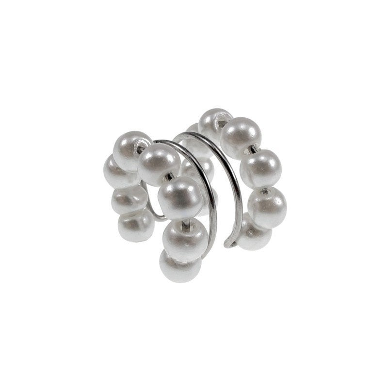 Ear Cuff Glasparels RVS Oorsieraad Zonder Gaatje Handmade, Overige materialen, Birgitta-Gracht 33, 6465 EL Kerkrade, Nederland