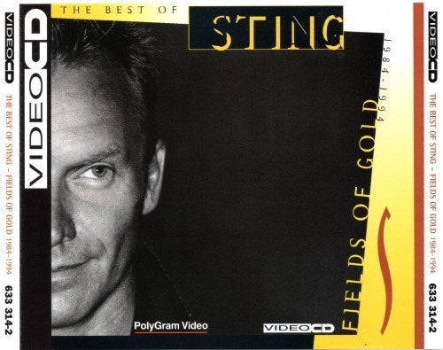 3X VIDEOCD Fields Of Gold The Best Of Sting 1984 1994 POLICE, Verzenden, Zo goed als nieuw, Pop, Boxset