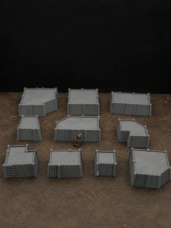 Trench Crusade Loopgraven Terrein Set, Hobby en Vrije tijd, Met verf, Forge Trajectum, Forge Trajectum, Overige soorten