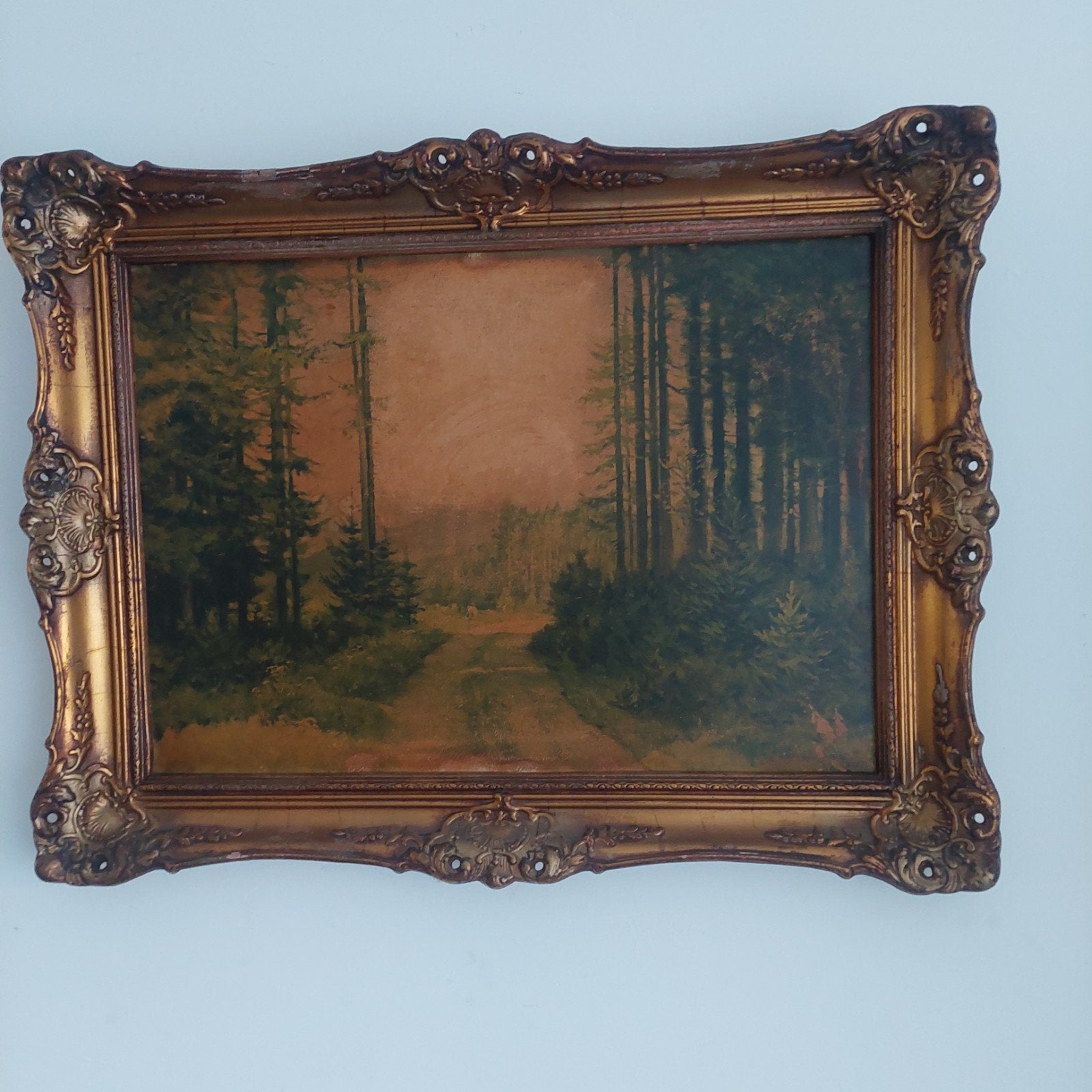mooie schilderij 70 bij 50, Antiek en Kunst, Kunst | Schilderijen | Klassiek, Ophalen