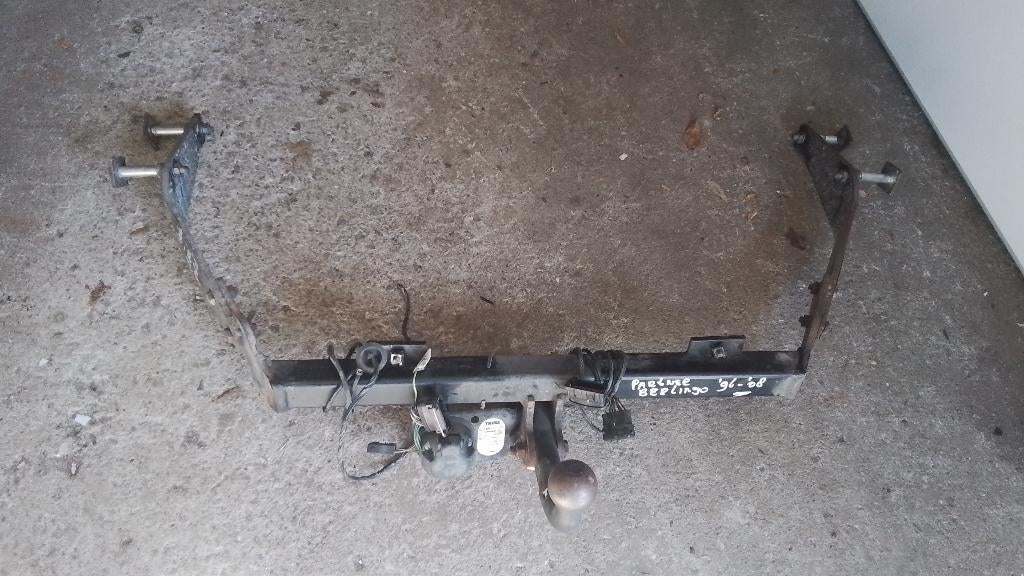 TREKHAAK ZGAN PEUGEOT PARTNER  1997 TOT 2007 MET KABEL, Ophalen of Verzenden, Gebruikt, Peugeot
