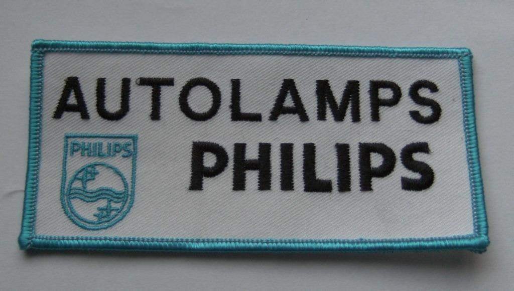 Philips Autolamps patch badge opnaai embleem, Ophalen of Verzenden, Nieuw, Auto's