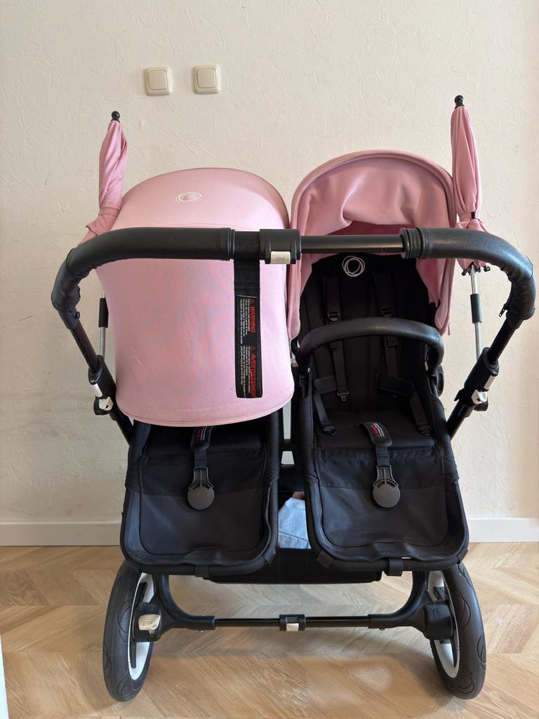 Bugaboo Donkey 3 Duo kinderwagen - Roze, Ophalen of Verzenden, Gebruikt