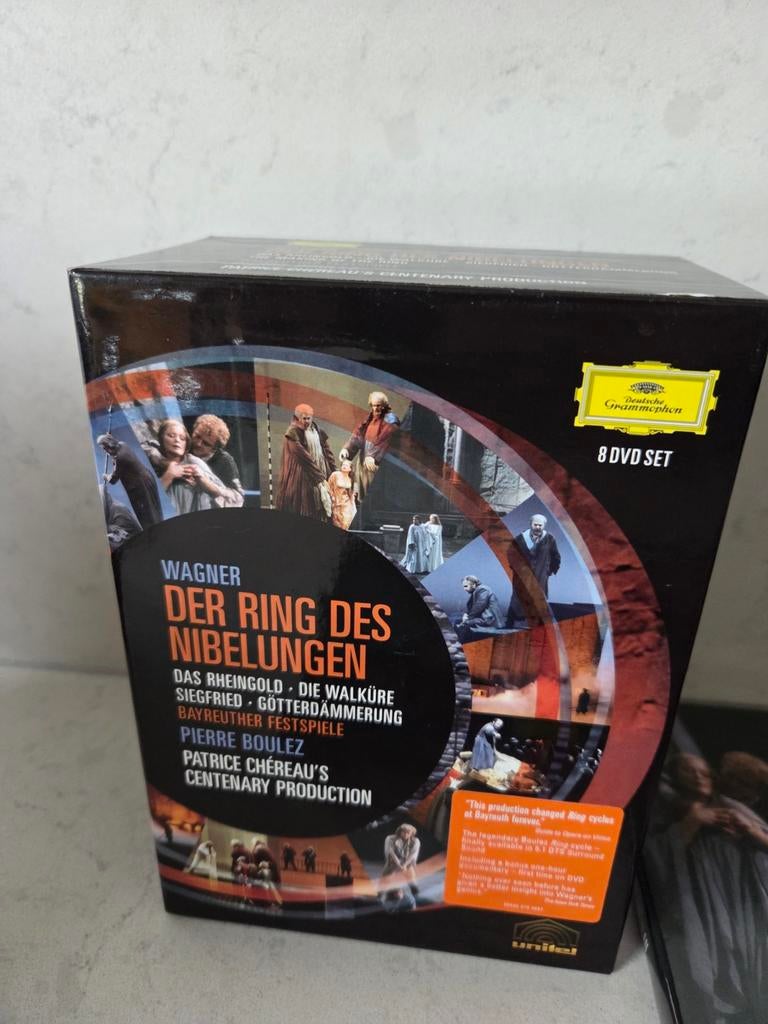 Wagner - 8dvd boxset - Der Ring des Nibelungen, Cd's en Dvd's, Alle leeftijden, Ophalen of Verzenden, Zo goed als nieuw