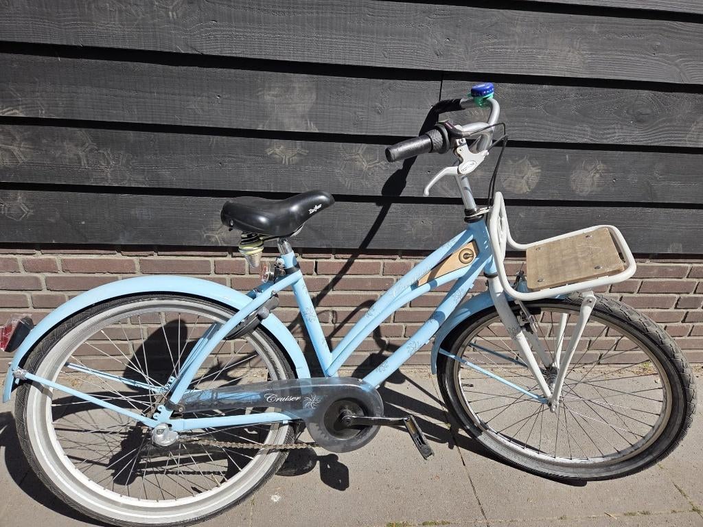 Meisjesfiets 24 inch, Ophalen, Terugtraprem, Versnellingen, Cortina