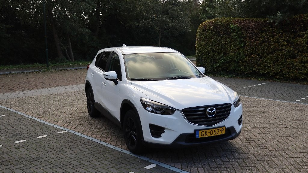 Mazda CX-5 2.0 121KW 2WD 2015 Wit, Voorwielaandrijving, 1998 cc, Adaptive Cruise Control, Zwart