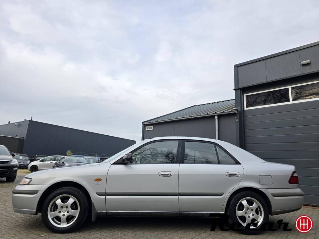 Mazda 626 - 1.8i LX/Apk09-04-2027/Airco/Rijd.Perfect!, Auto's, Oldtimers, Voorwielaandrijving, 1840 cc, Bedrijf, Handgeschakeld