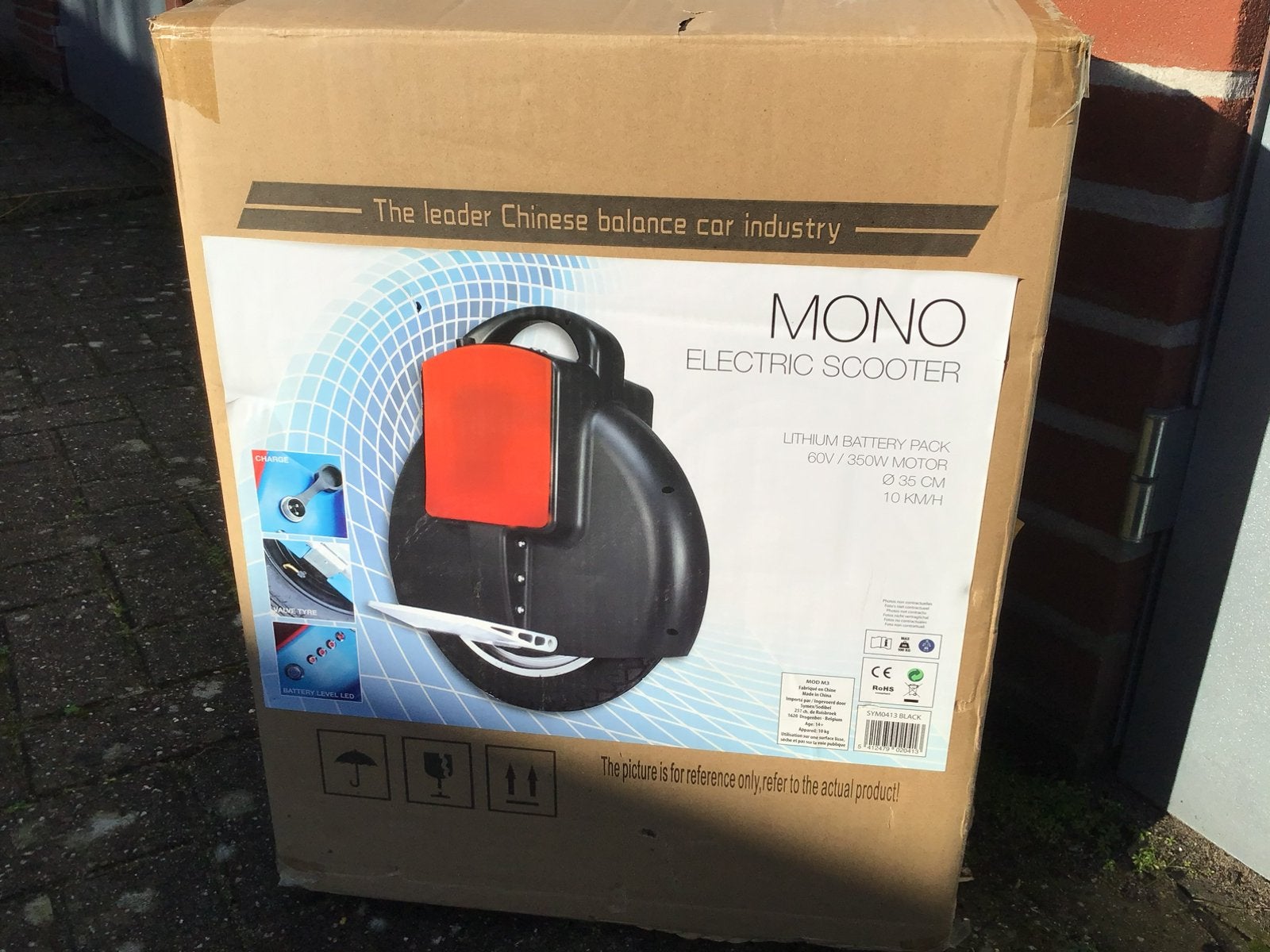 Mono scooter,electrische mono scooter, Fietsen en Brommers, Ophalen, Nieuw