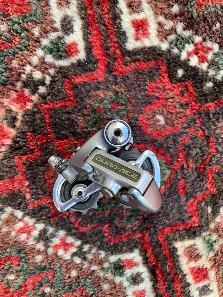 Vintage Shimano Dura-Ace Derailleur, Fietsen en Brommers, Fietsonderdelen, Ophalen, Gebruikt, Derailleur of Ketting, Aluminium