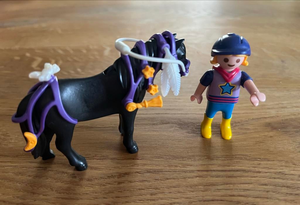 Playmobil Pony om te versieren 6970, Ophalen of Verzenden, Zo goed als nieuw, Complete set