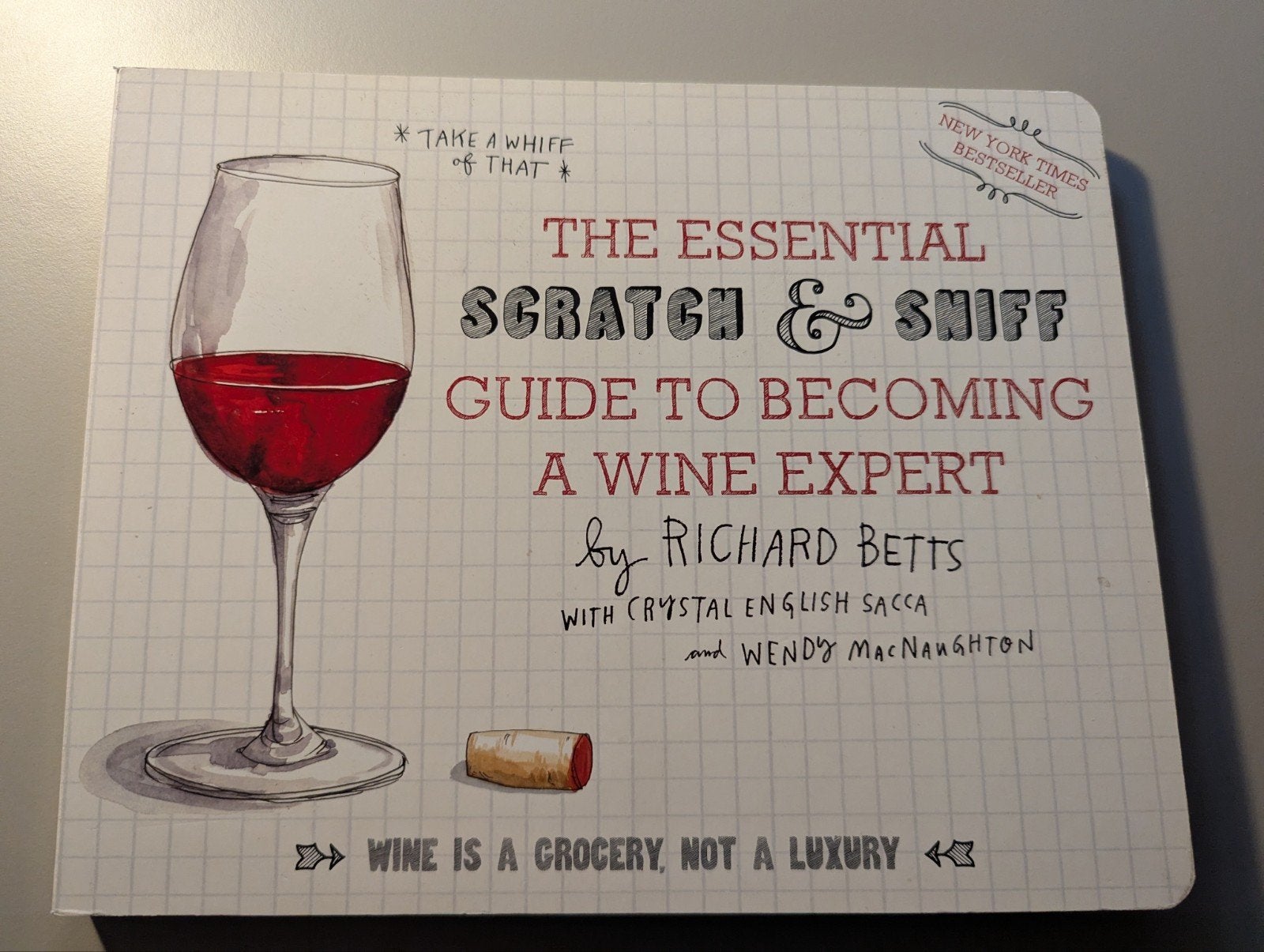 R. Betts - The essential Scratch and Sniff Guide, wijnexpert, Ophalen of Verzenden, Gelezen, Richard Betts
