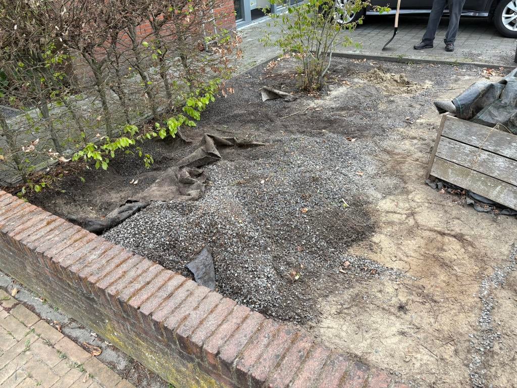 Basalt/ Ardenner split antraciet grijs gratis, Ophalen, Gebruikt, Overige materialen
