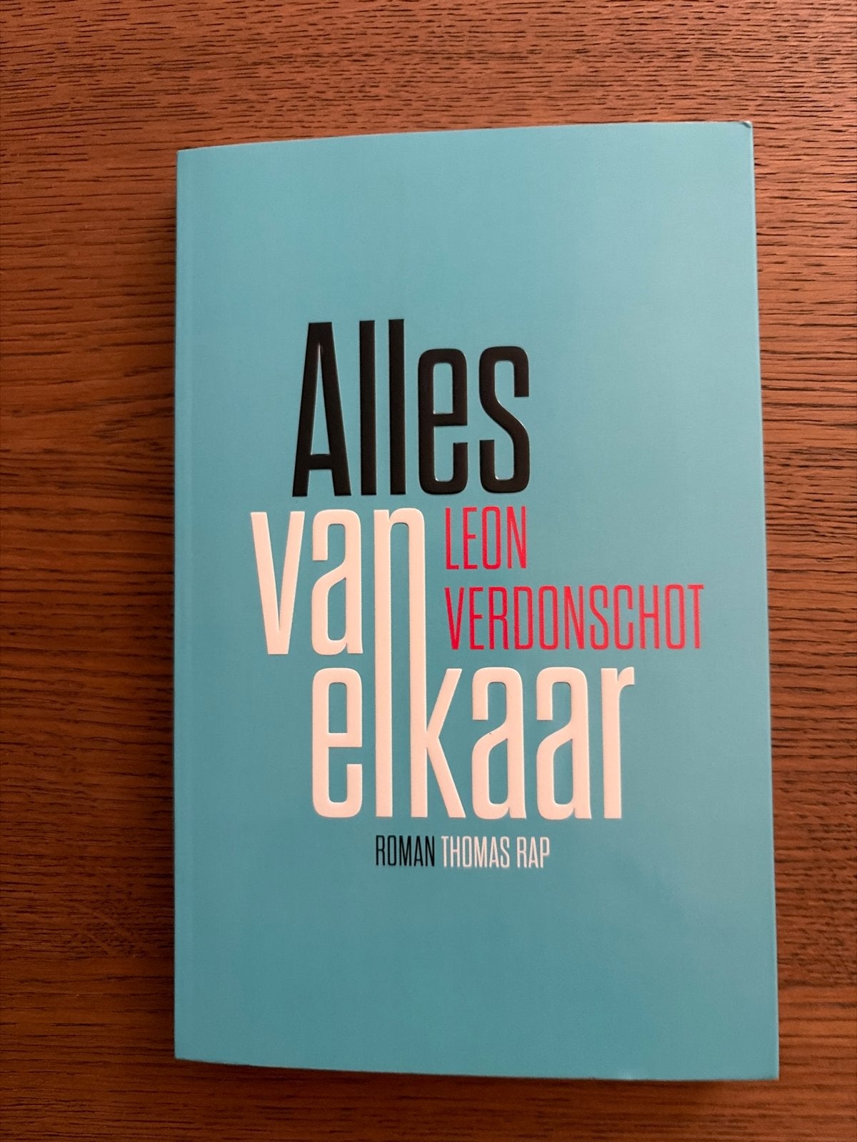 Leon Verdonschot - Alles van elkaar, Ophalen of Verzenden, Zo goed als nieuw, Leon Verdonschot